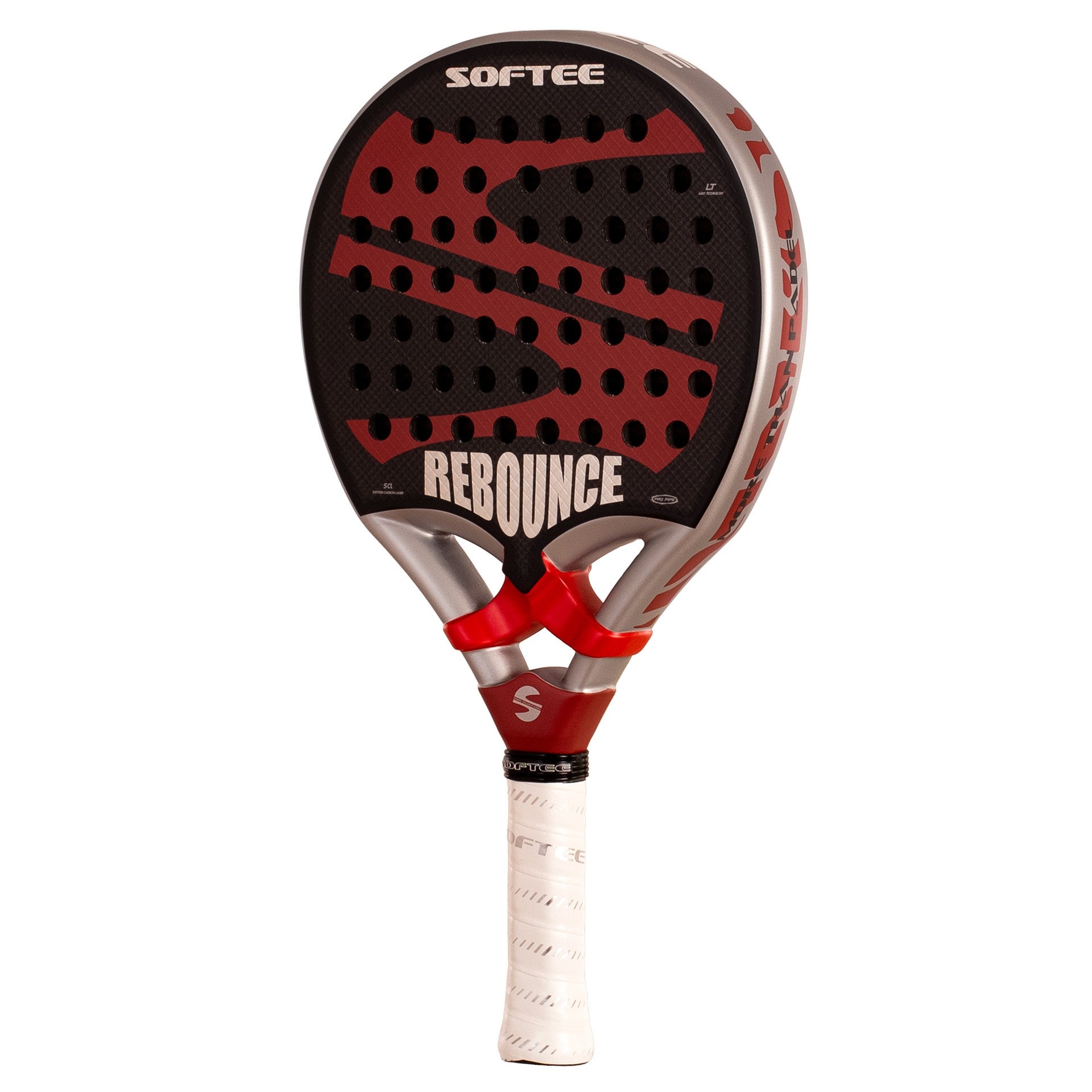 RAQUETTE DE PADEL SOFTEE REBOUNCE RED 3K