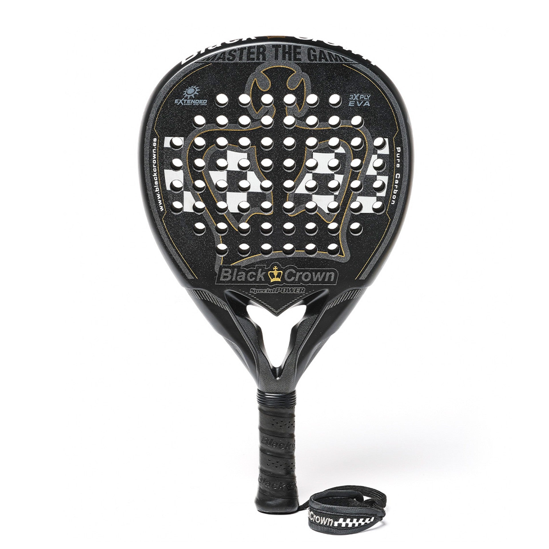 RAQUETTE DE PADEL BLACK CROWN SPECIAL POWER