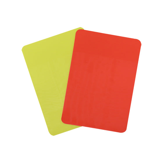 RED / YELLOW CARD REFEREE SET