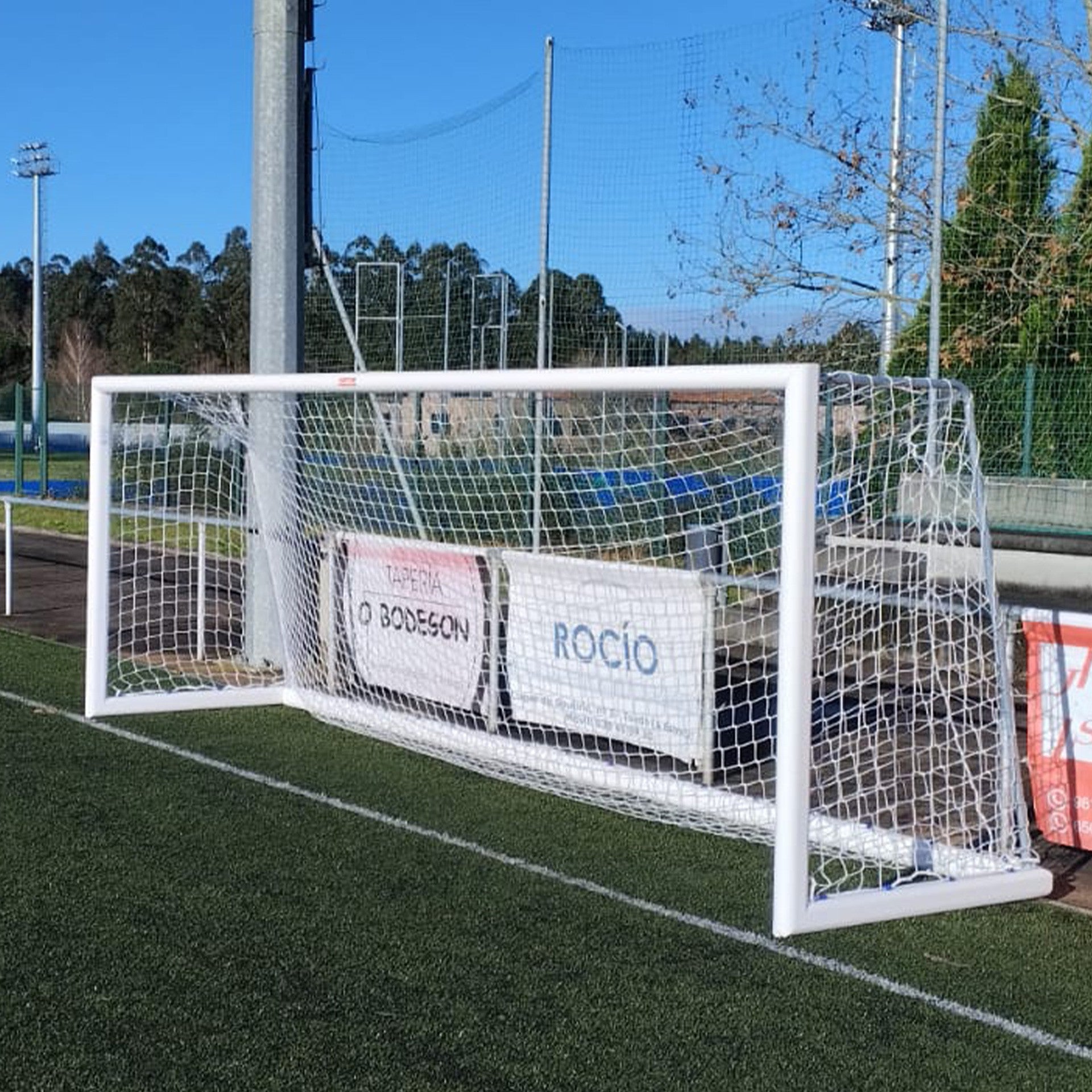 ALUMINUM SOCCER 7 GOALS 120X100 MM MOVABLE