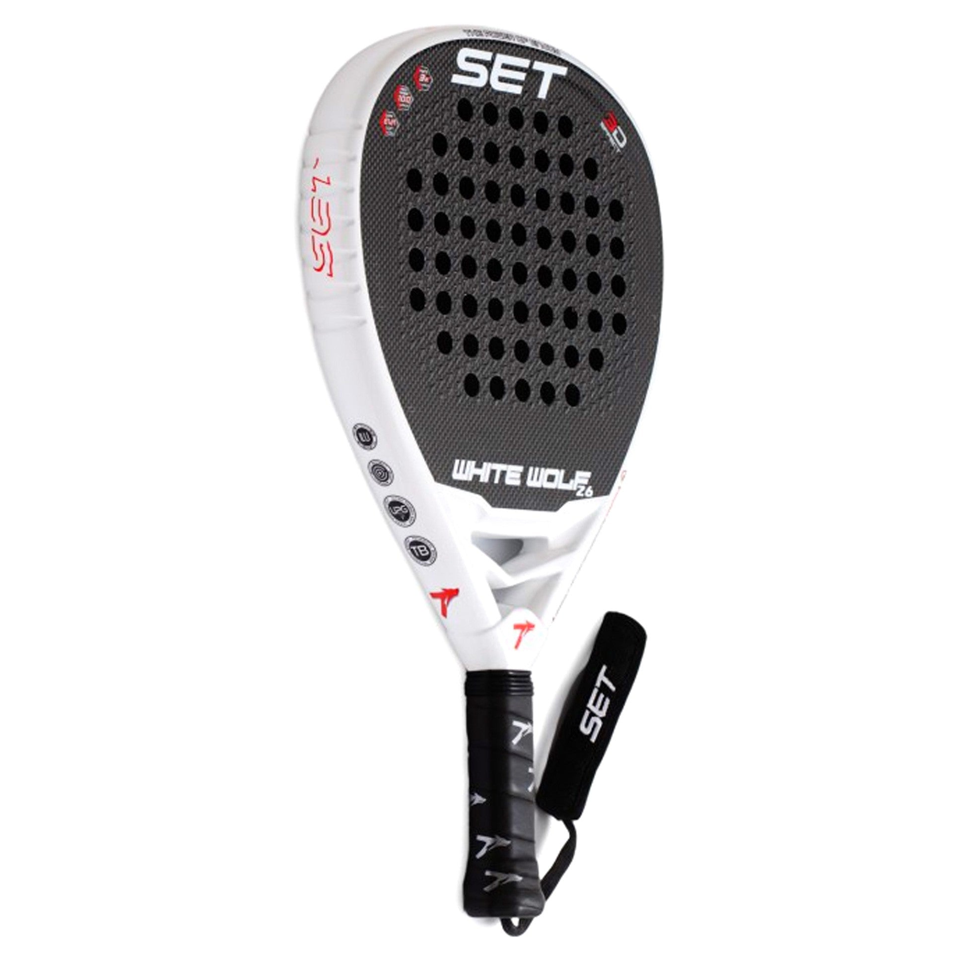 PALA DE PÁDEL SET WHITE WOLF