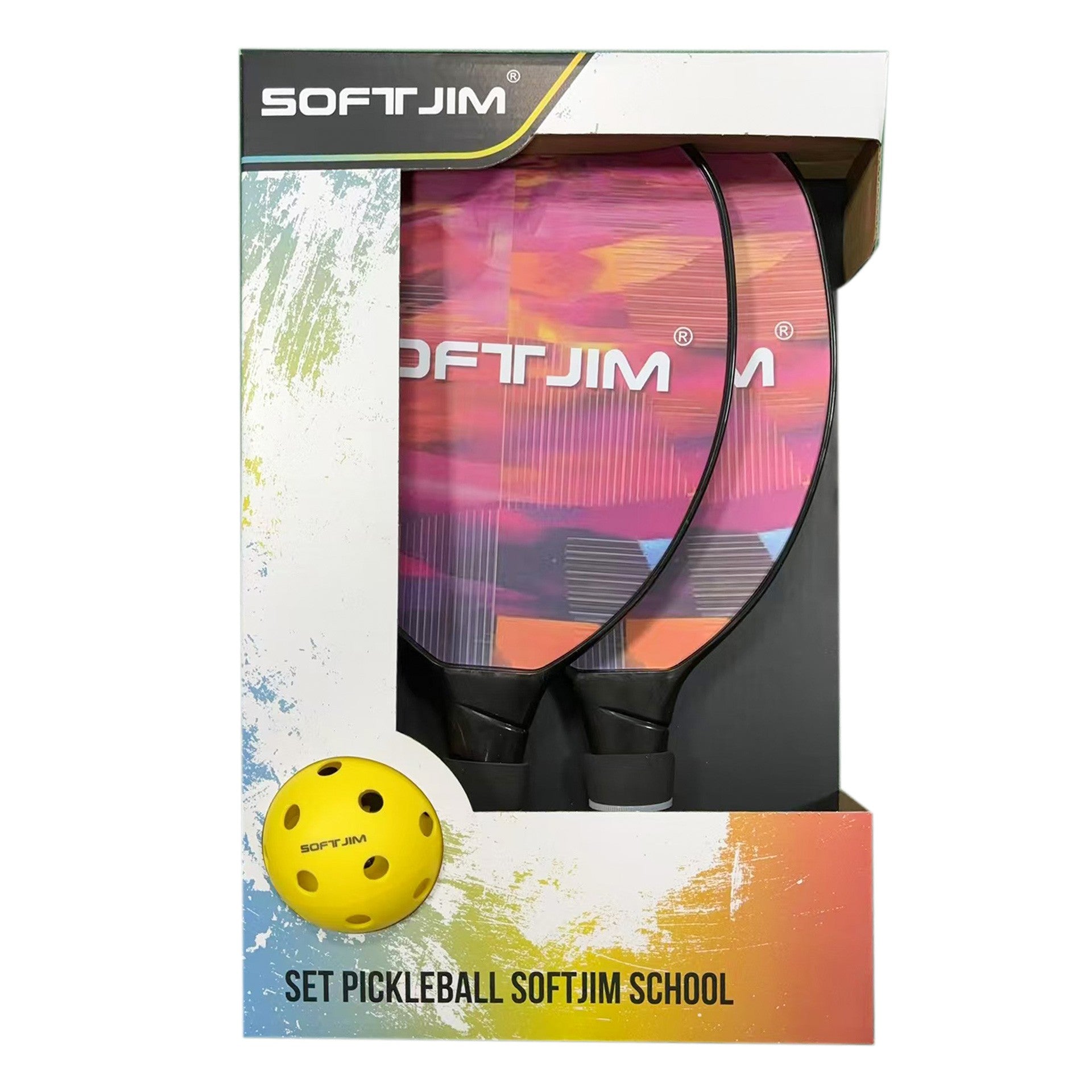 SOFTJIM SCHOOL PICKLEBALL SET
