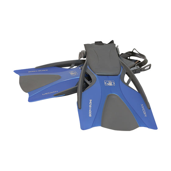 PAIR OF FINS BODY SIZE 41/42 BLUE-NON-COLLECTIVE USE-