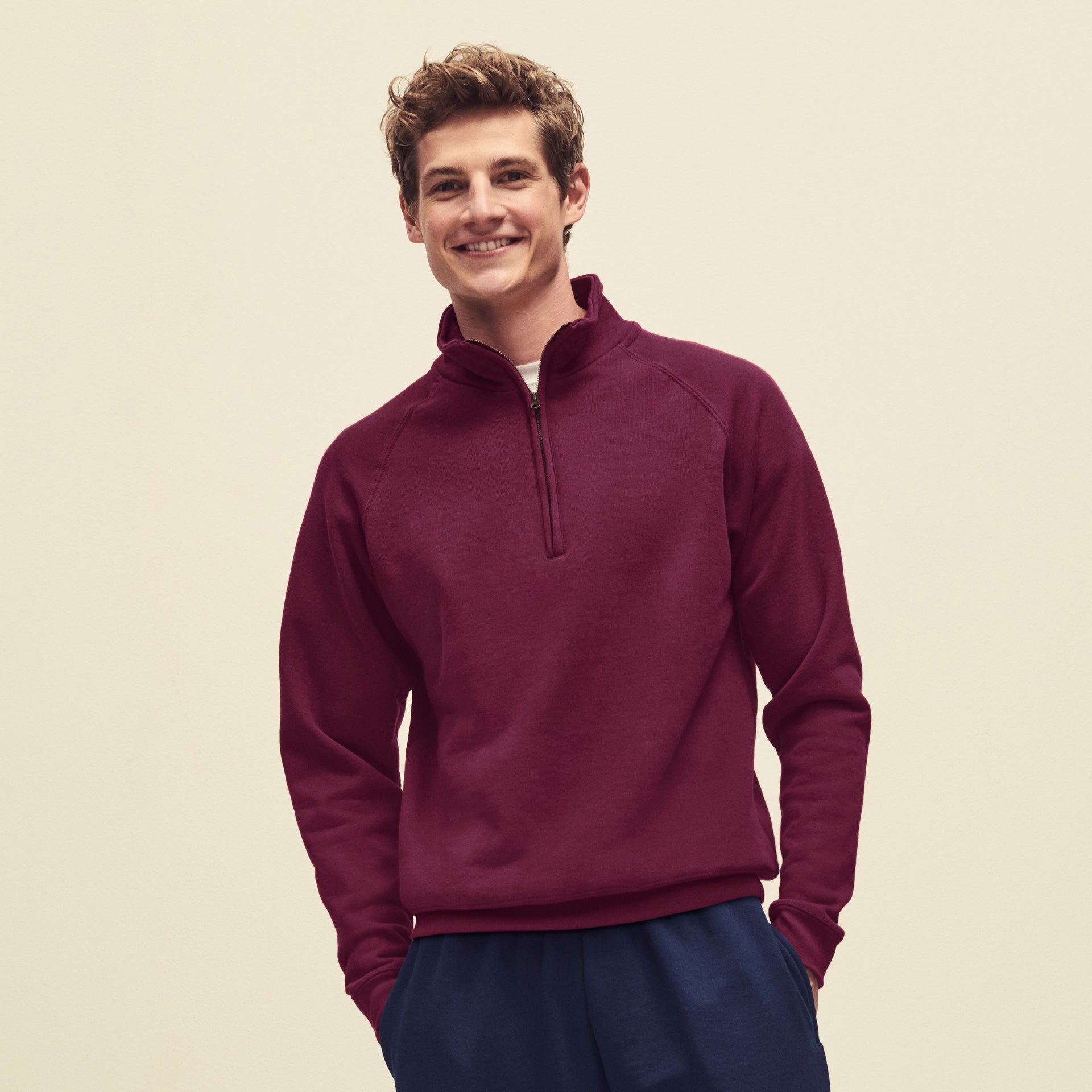 SWEAT-SHIRT FRUIT OF THE LOOM COL ZIPPÉ CLASSIQUE ADULTE