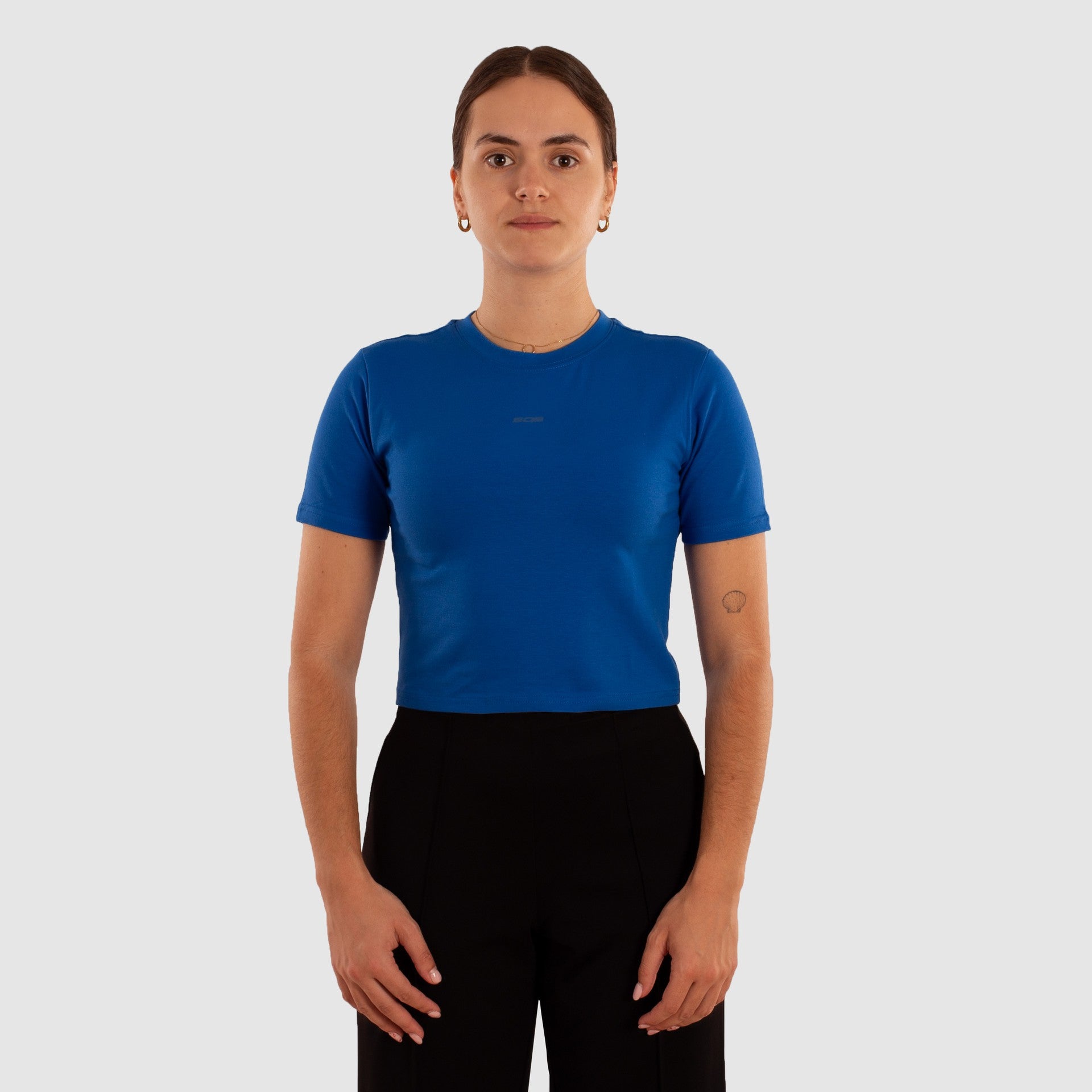 AQUA SCUBA CROP TOP