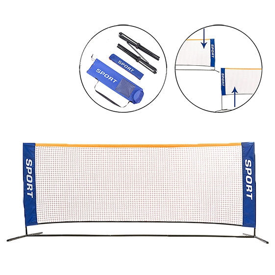METALLIC MINI TENNIS/MINI BADMINTON SET