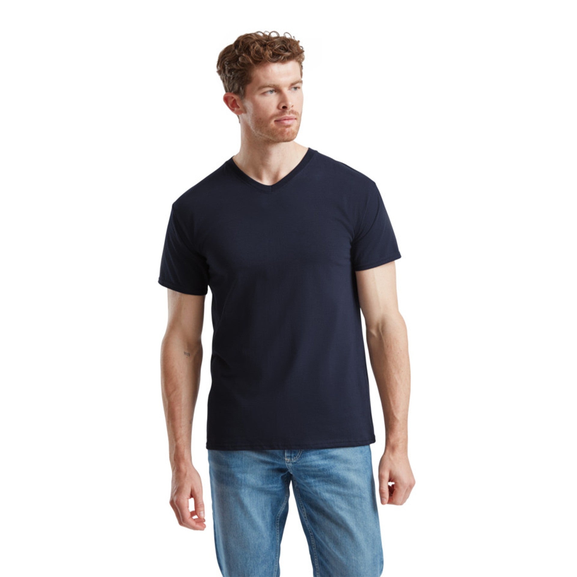 TEE-SHIRT FRUIT OF THE LOOM VALUEWEIGHT COL V ADULTE