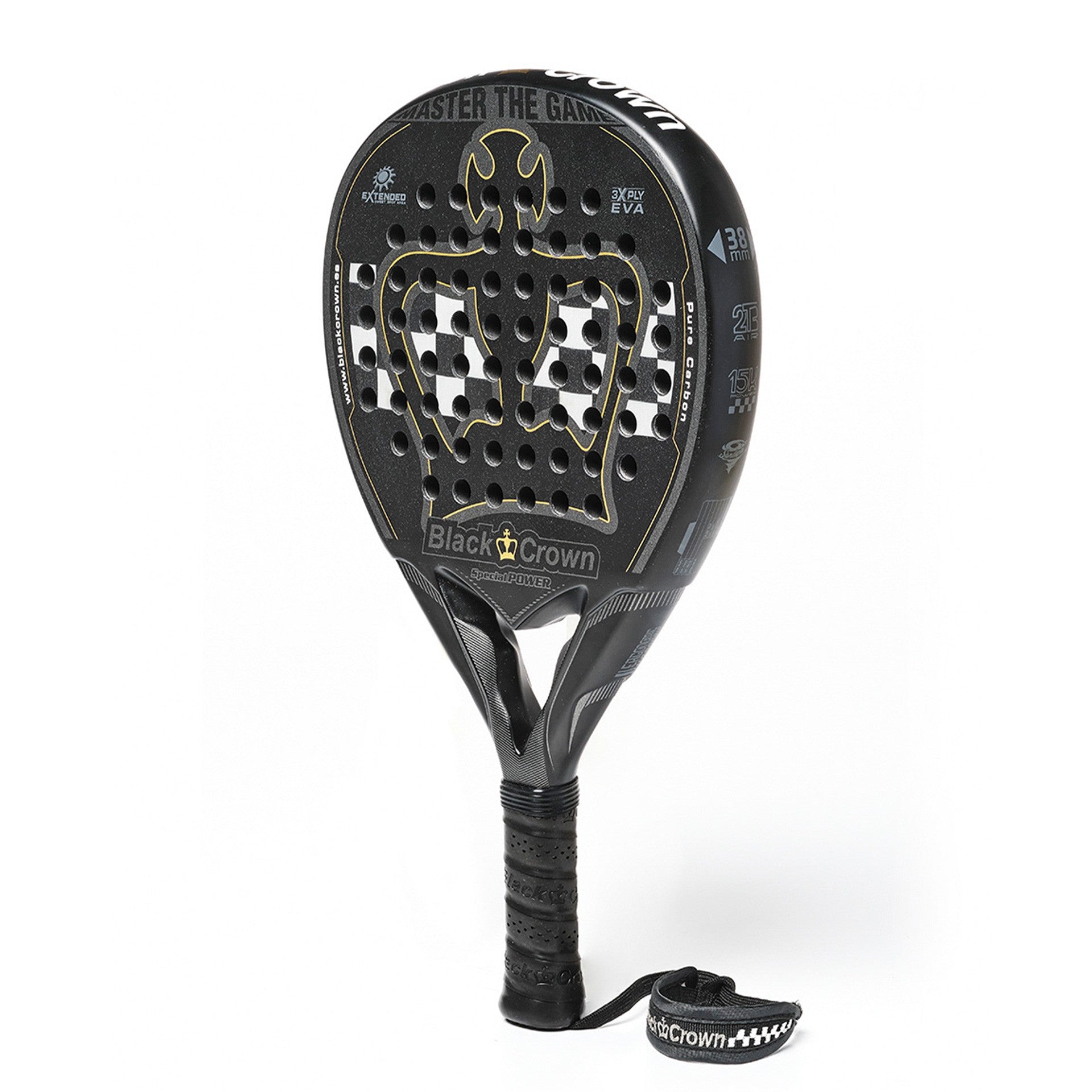 RAQUETTE DE PADEL BLACK CROWN SPECIAL POWER