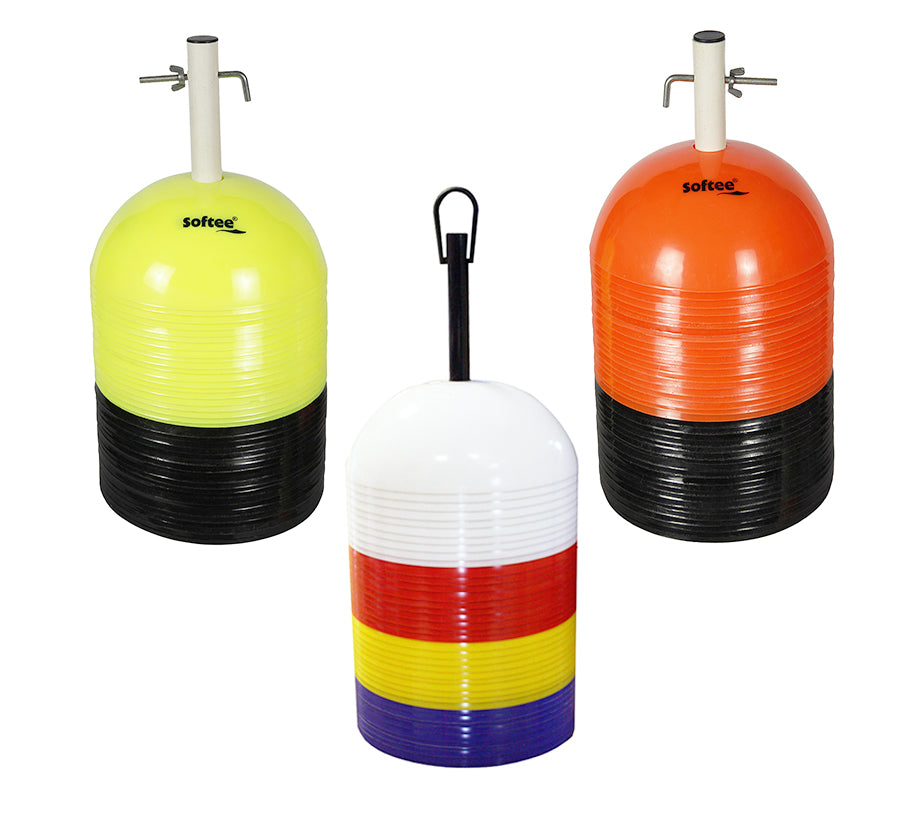 SET 40 ROUND SOFTEE CONES