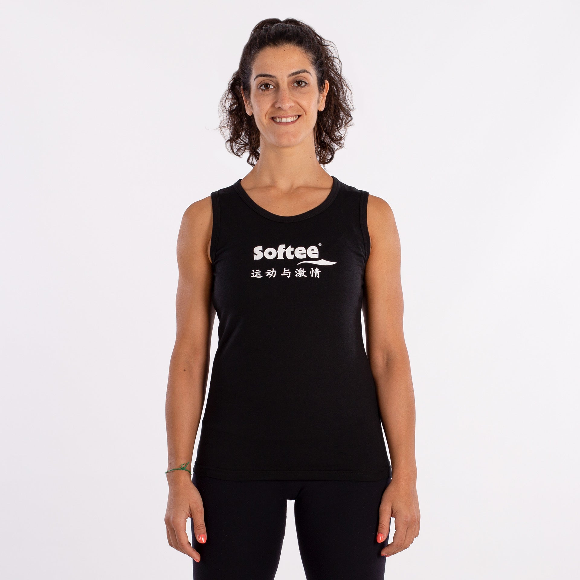 WOMEN'S SOFTEE MOMENTUM STRAP T-SHIRT
