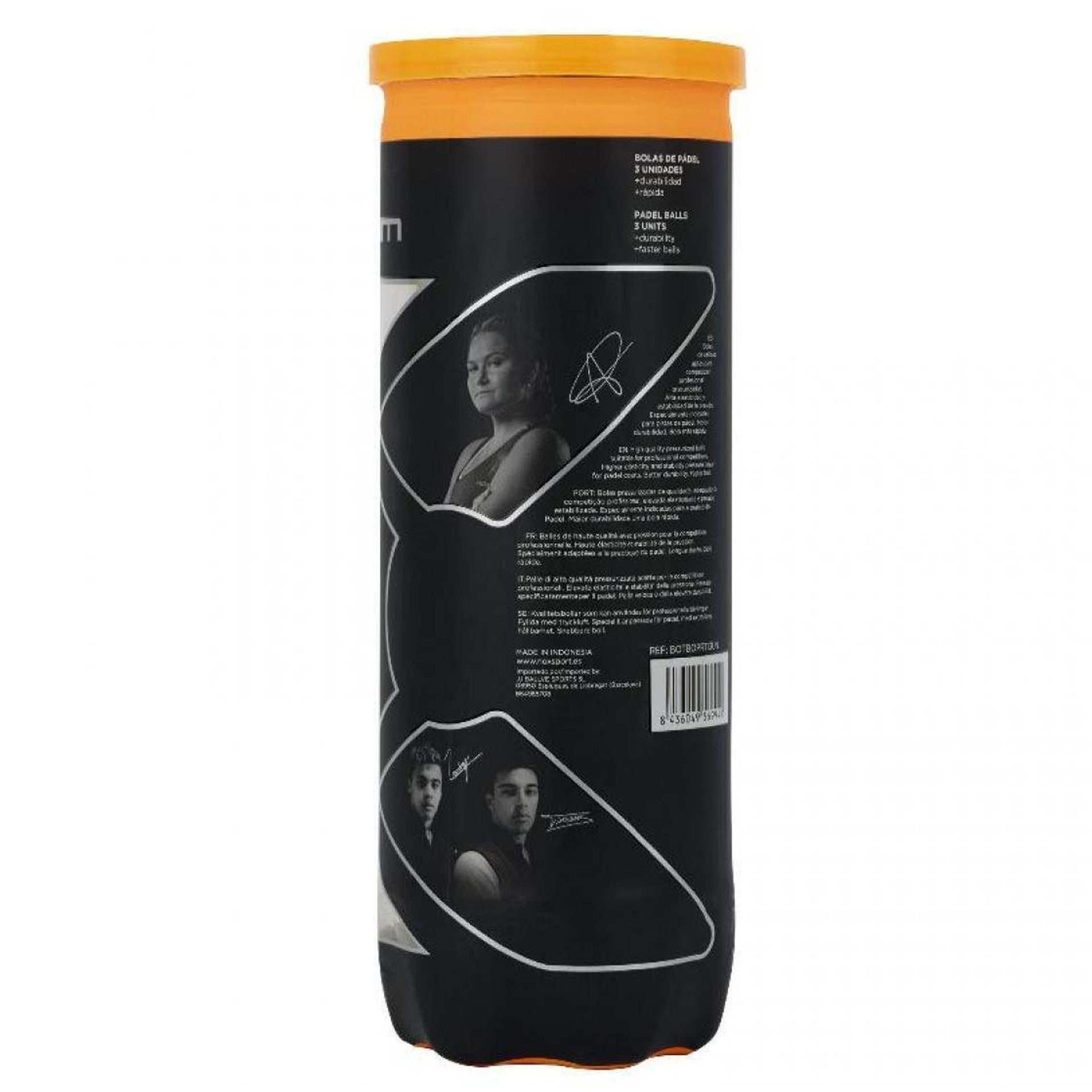 BOÎTE DE 3 BALLES DE PADEL NOX PRO TITANIUM