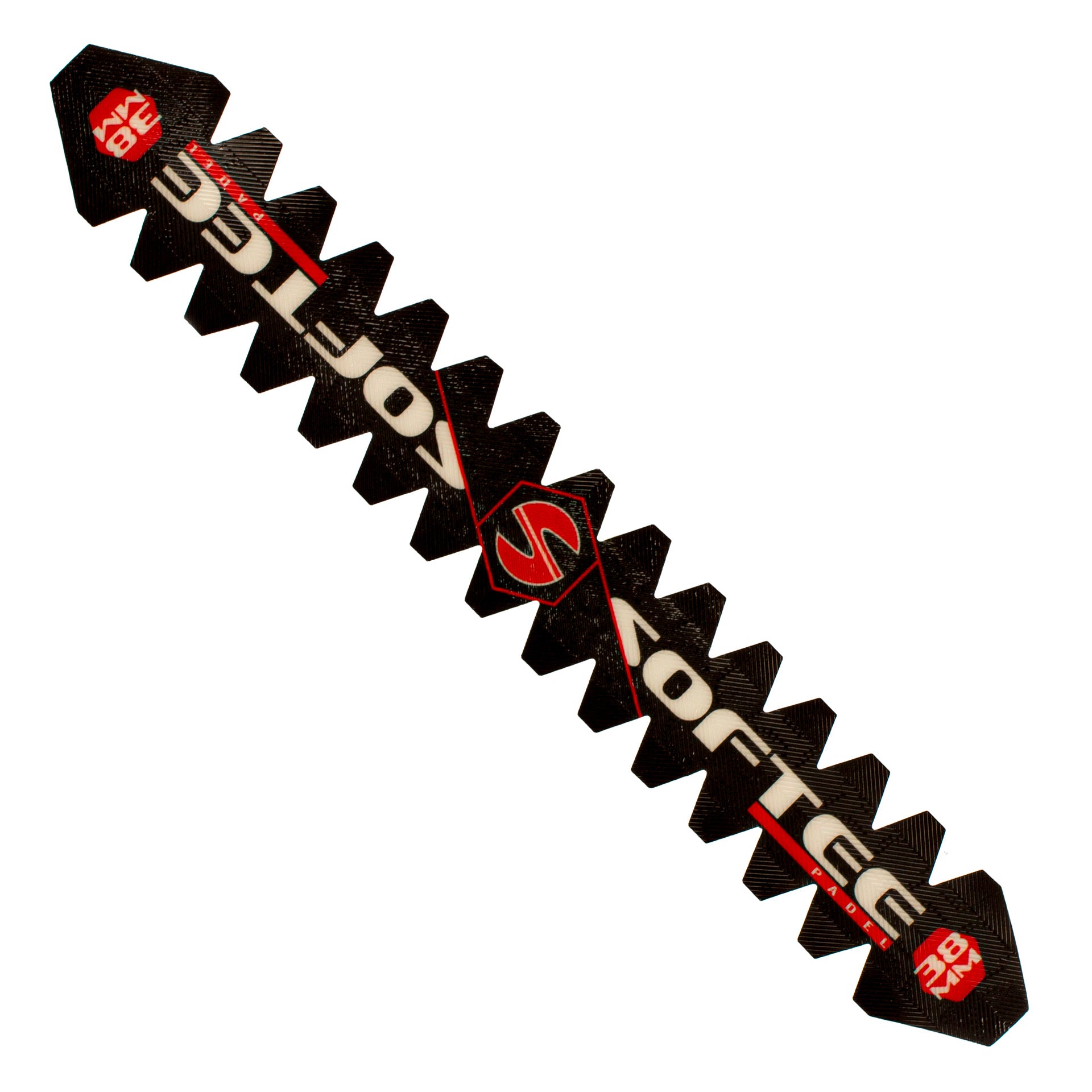 SOFTEE PADEL BLACK TOOTHED PADEL RACKET PROTECTOR