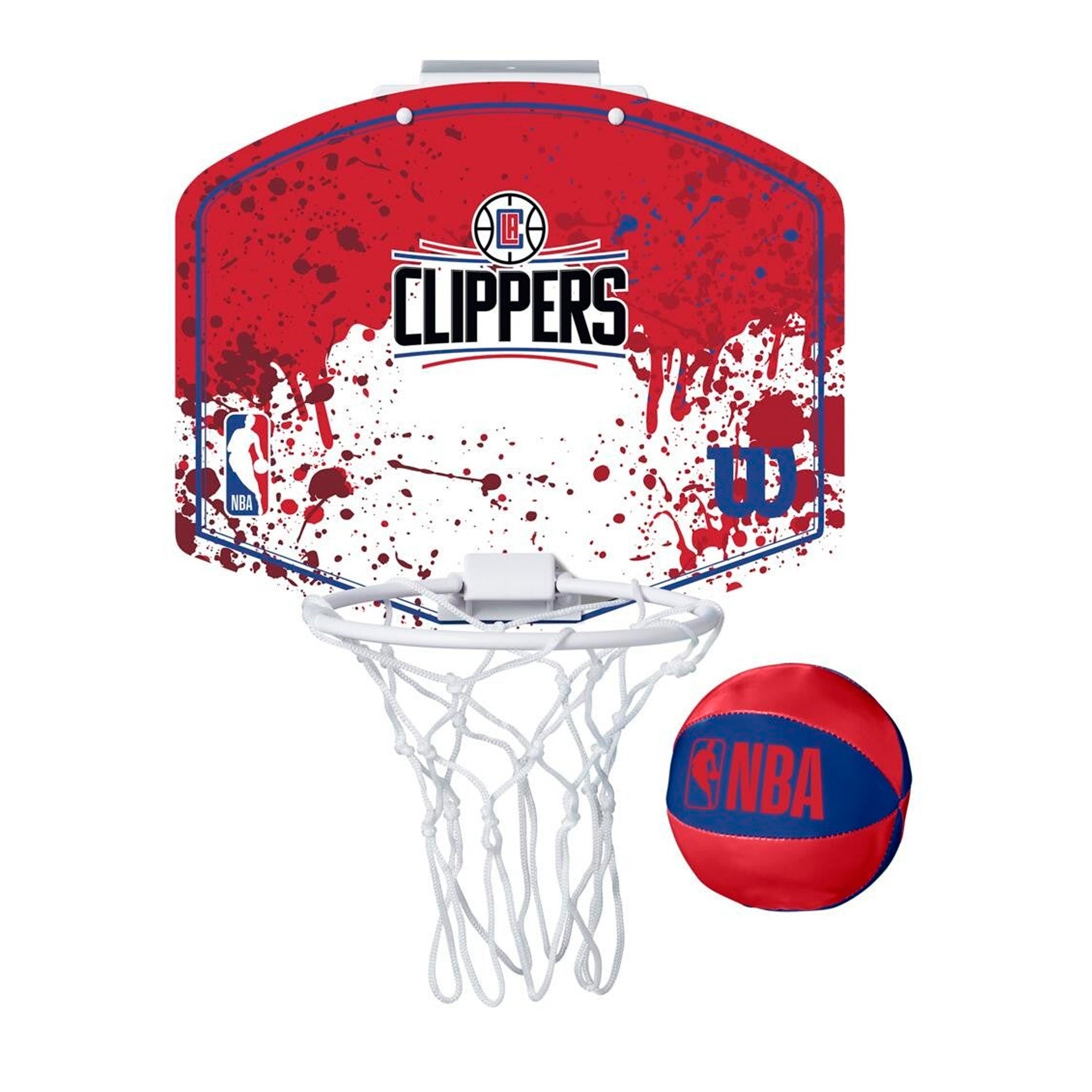 ENSEMBLE MINI PANIER WILSON NBA TEAM MINI HOOP CLIPPERS