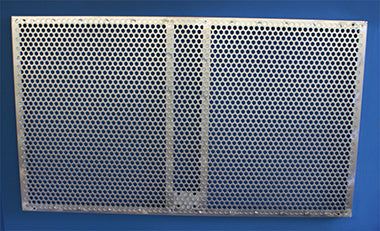 GALVANIZED VANDAL-RESISTANT BASKETBALL BACKBOARD