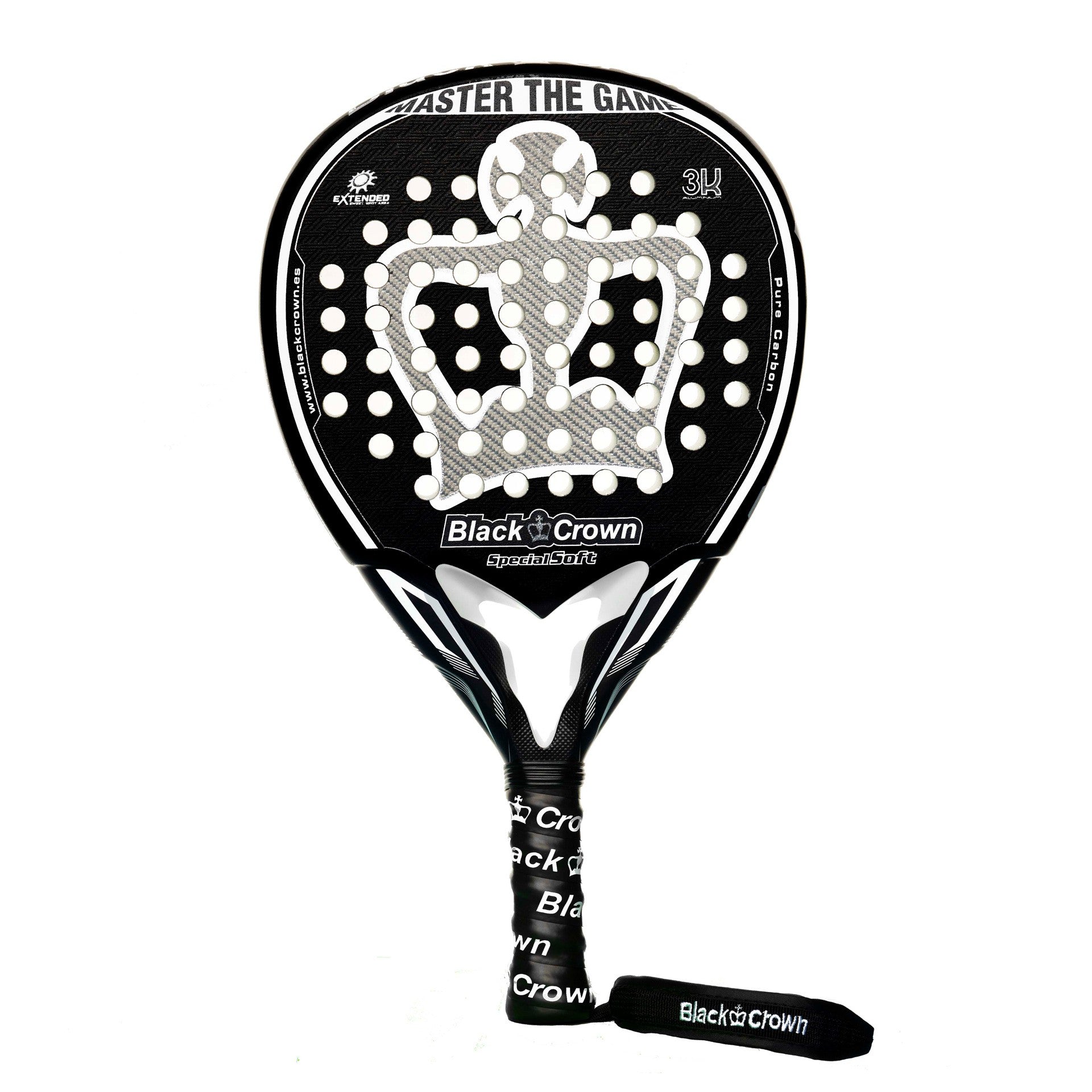 RAQUETTE DE PADEL BLACK CROWN SPECIAL SOFT