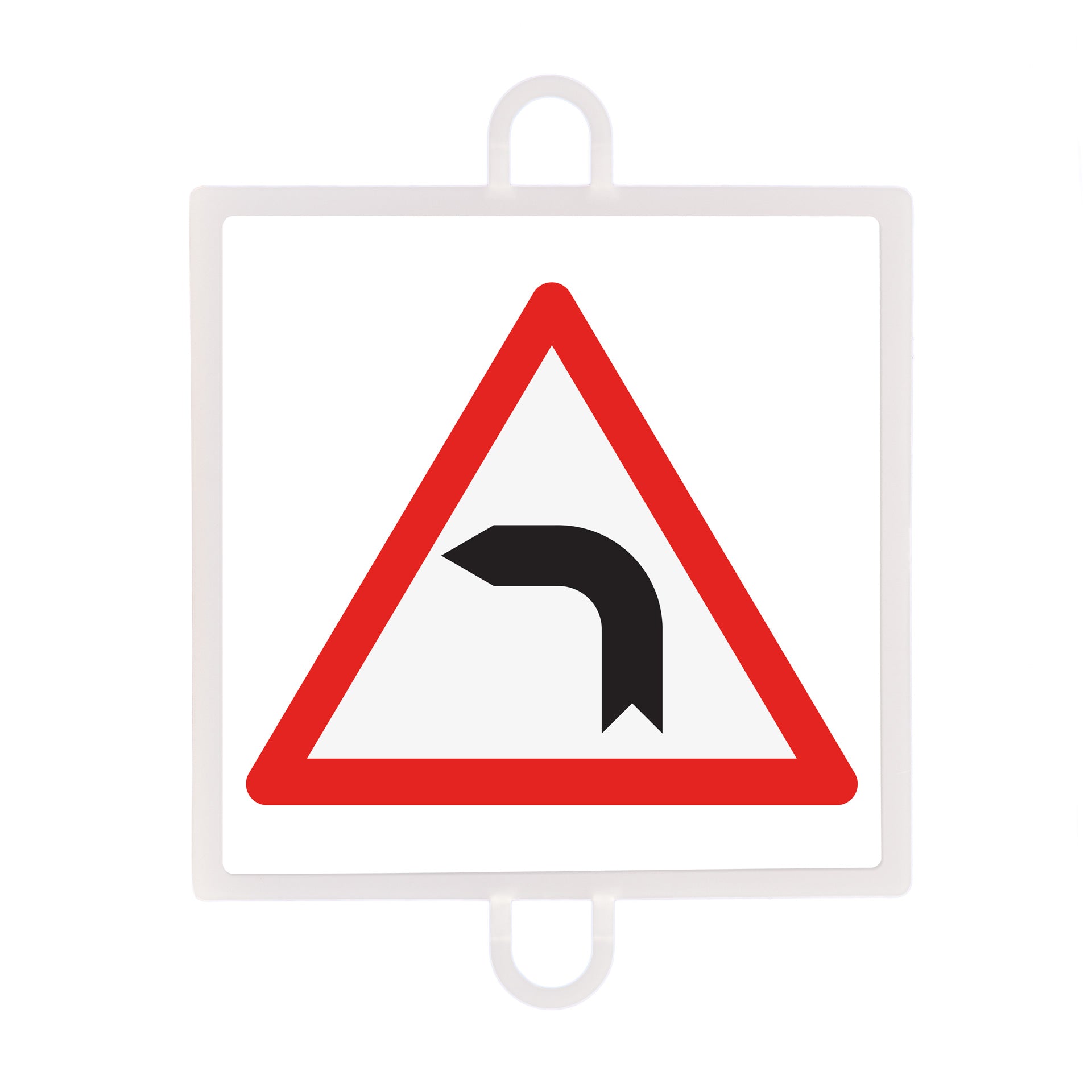 DANGER TRAFFIC SIGN PANEL No. 12 (LEFT CURVE)