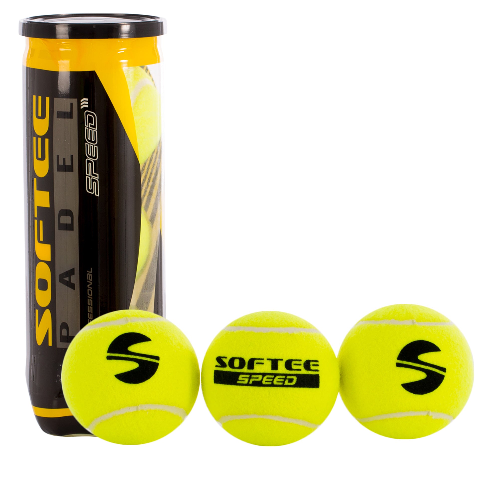 CAN 3 PADDLE BALLS SOFTEE SPEED
