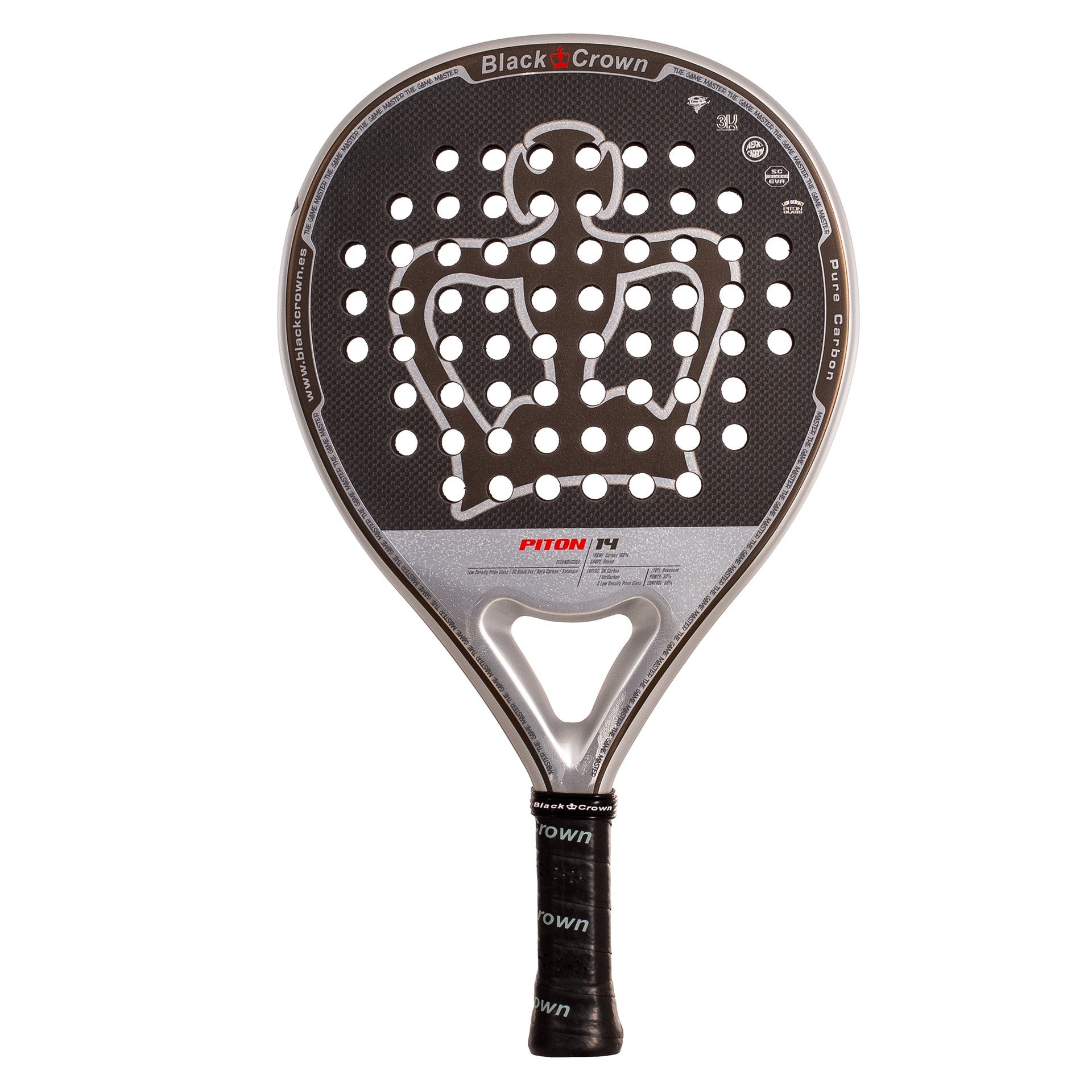 PADDLE RACKET BLACK CROWN PITON 14