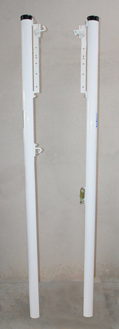 VOLLEYBALL FIXED POSTS ALUMINUM Ø 90MM SET