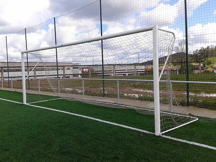 SET OF 2 SOCCER NETS 11-A-SIDE 3MM PREMIUM LINE