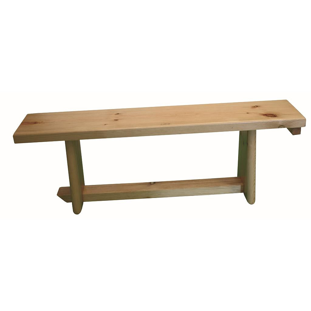 SWEDISH WOODEN BENCH 1M