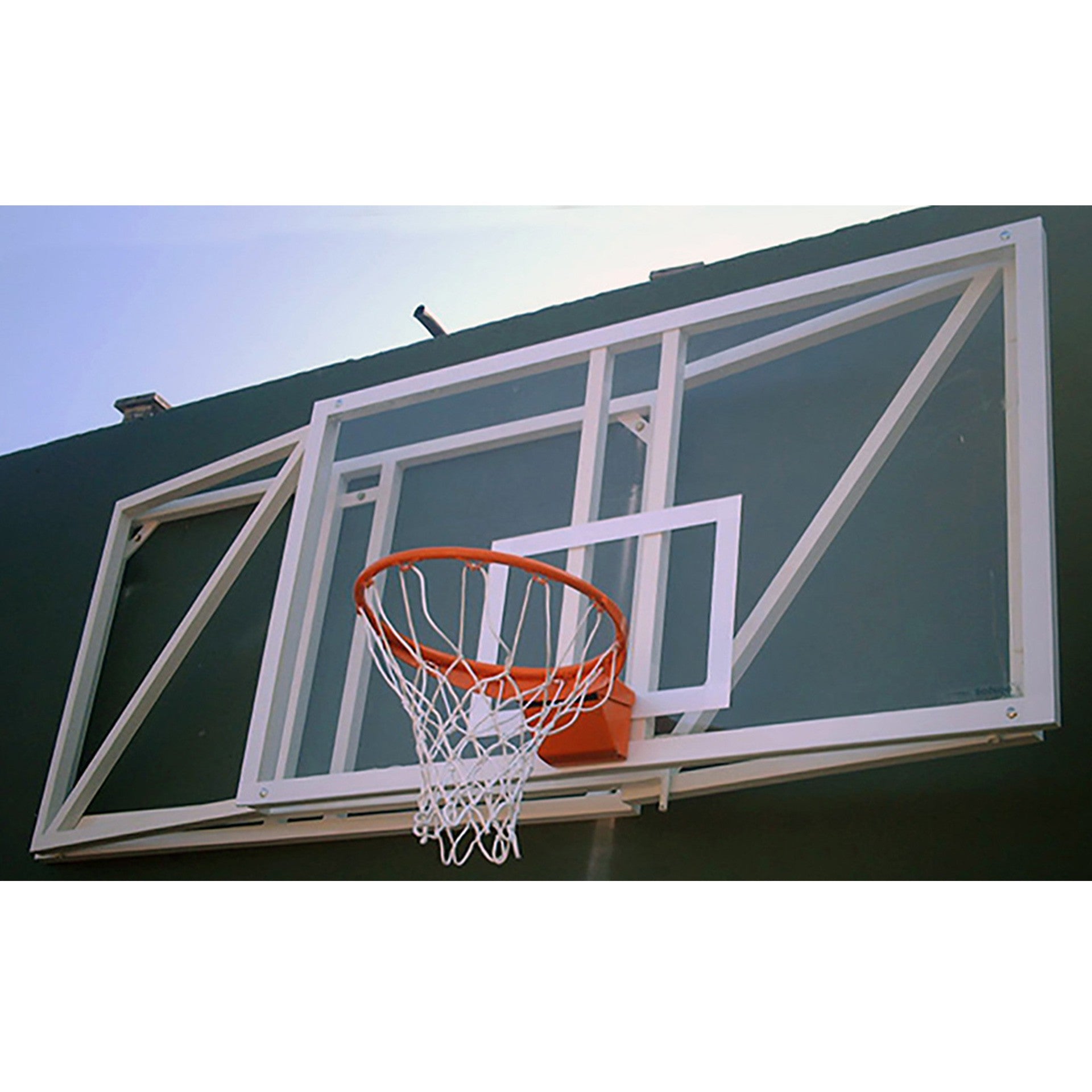 JEU DE PANIERS DE BASKET-BALL RABATTABLES -SANS PANNEAU, NI CERCLE-