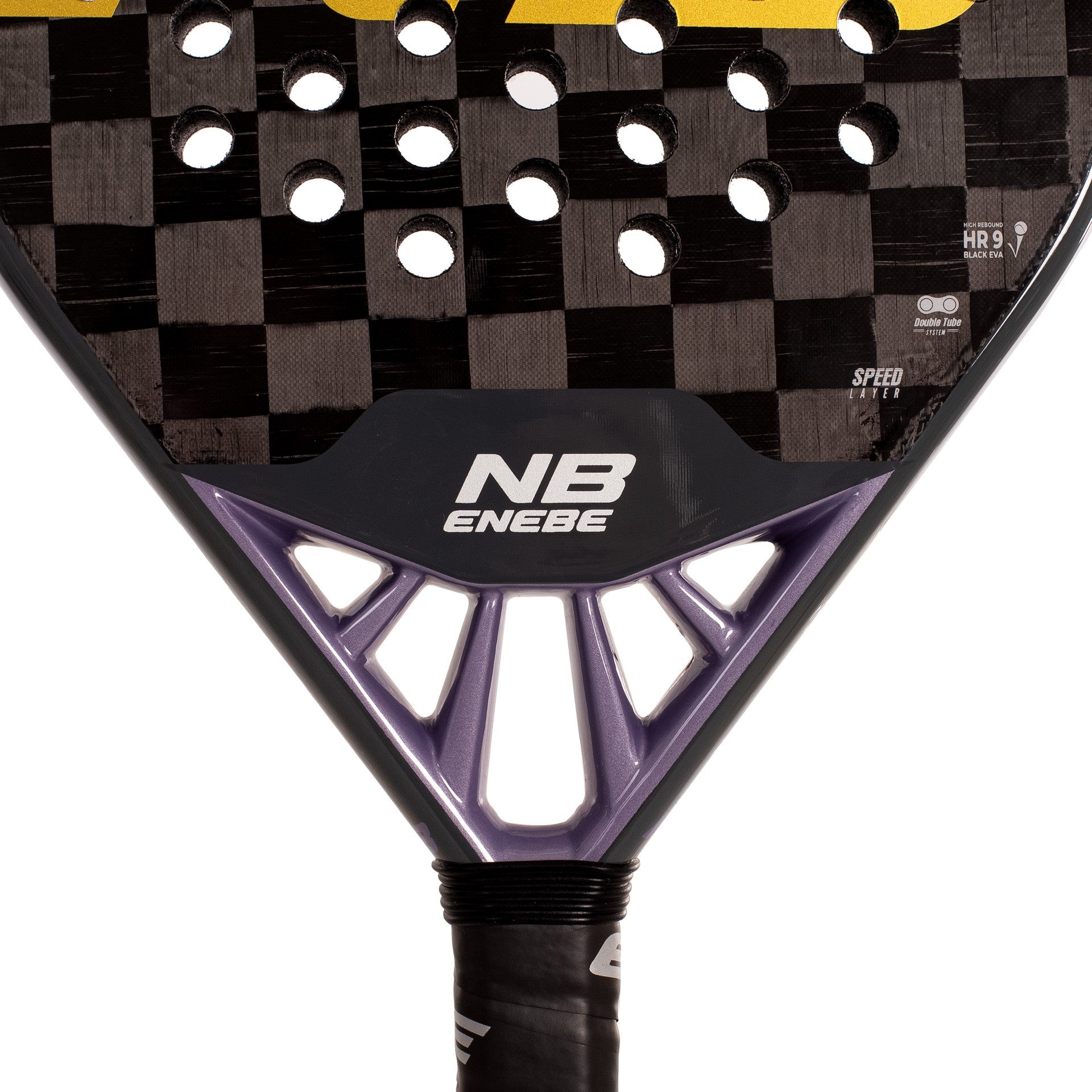ENEBE RESPONSE 24K VIOLET PADEL RACKET