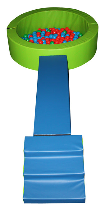ROUND BALL PIT, 150CM DIAMETER X 40CM HIGH X 15CM WIDE