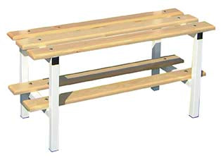 SIMPLE CHANGING ROOM BENCH