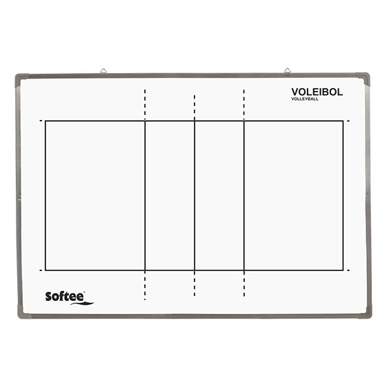 MAGNETIC BOARD ALUMINUM FRAME 60X90 CM VOLLEYBALL