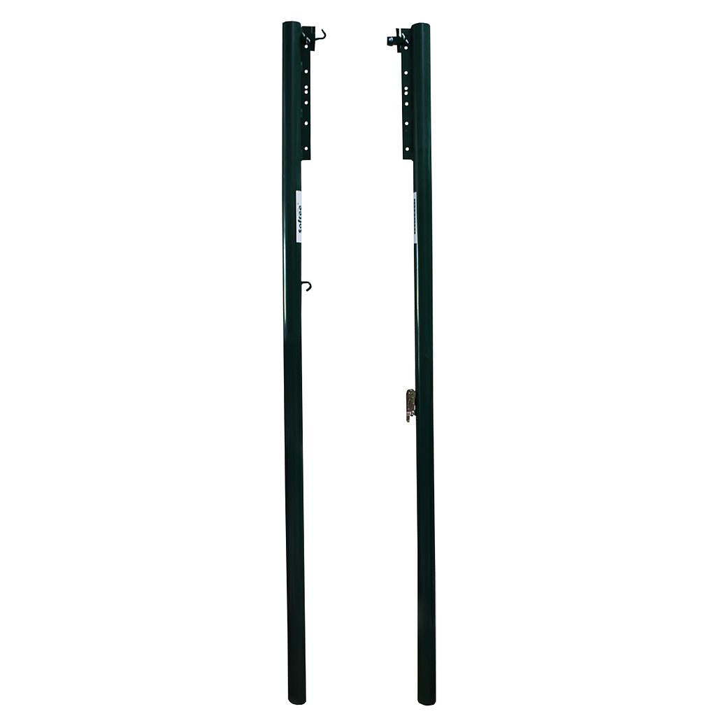 VOLLEYBALL METAL POSTS Ø 80MM FIXED