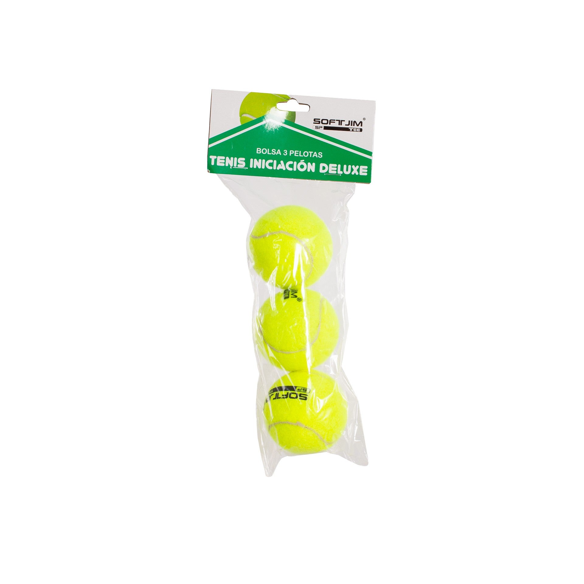 BAG 3 TENNIS BALLS SOFTEE INITIATION DELUXE