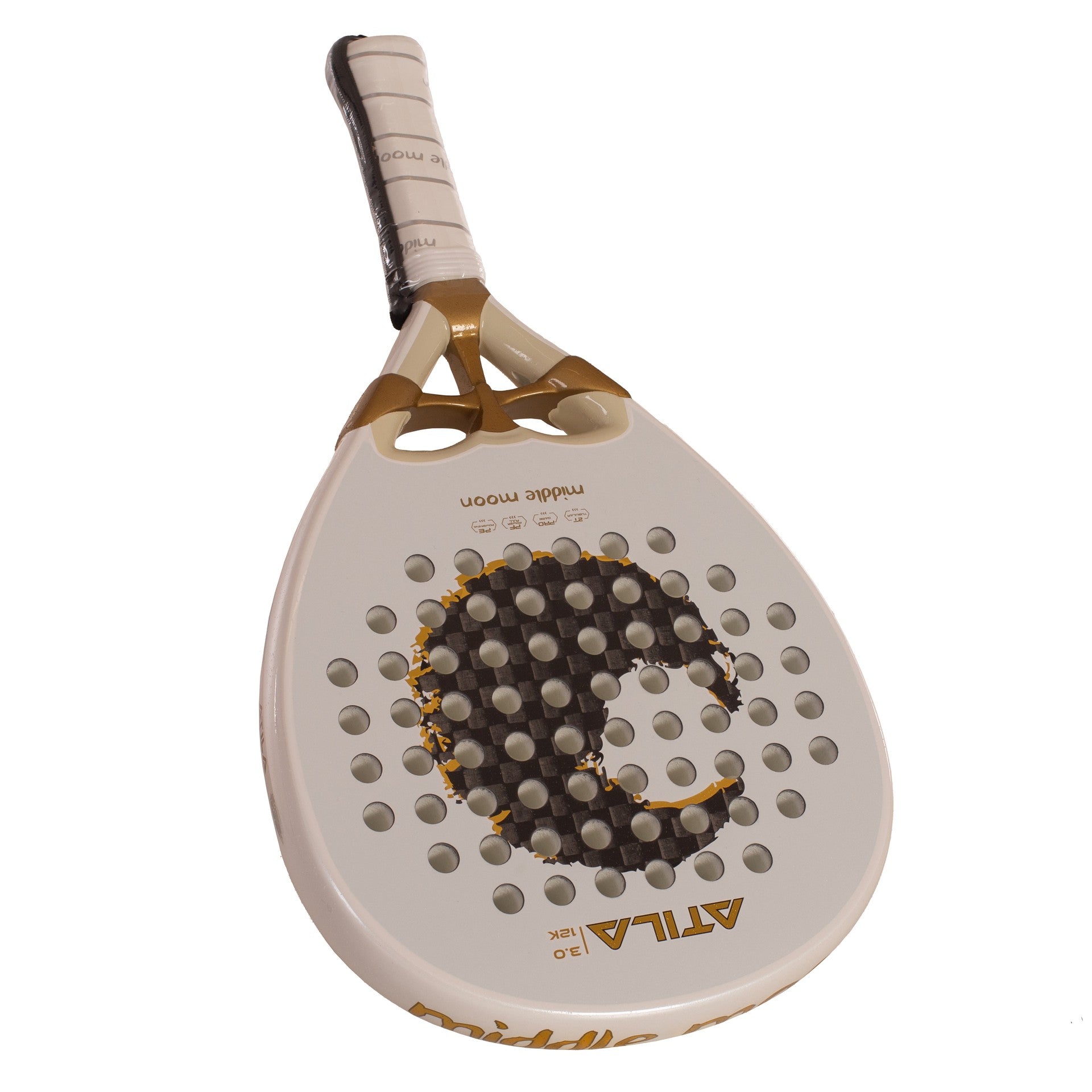 PALA DE PÁDEL MIDDLE MOON ATILA 3.0 12K