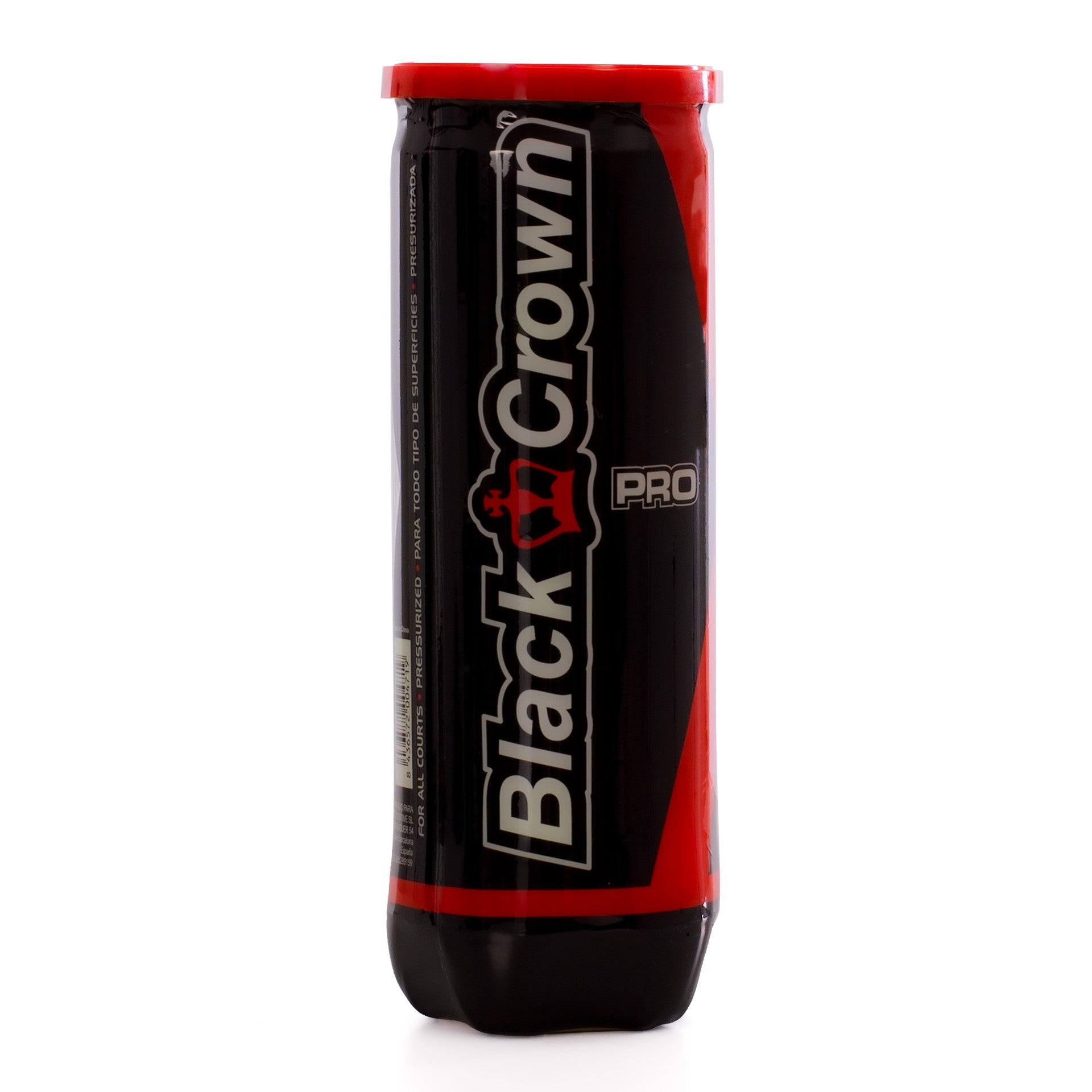 BLACK CROWN PRO PADDLE BALL 3-BALL CAN