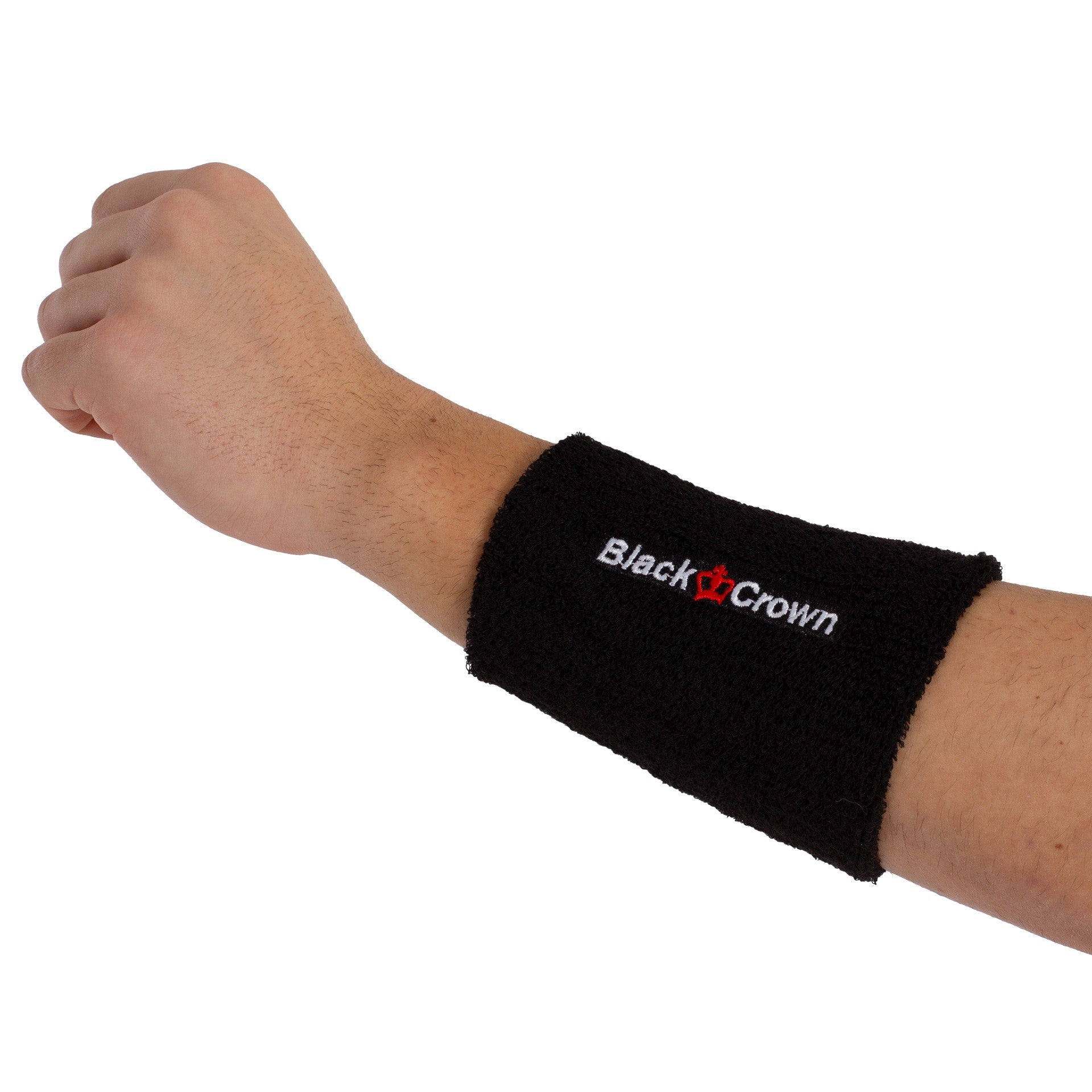 BLACK CROWN LONG WRISTBAND