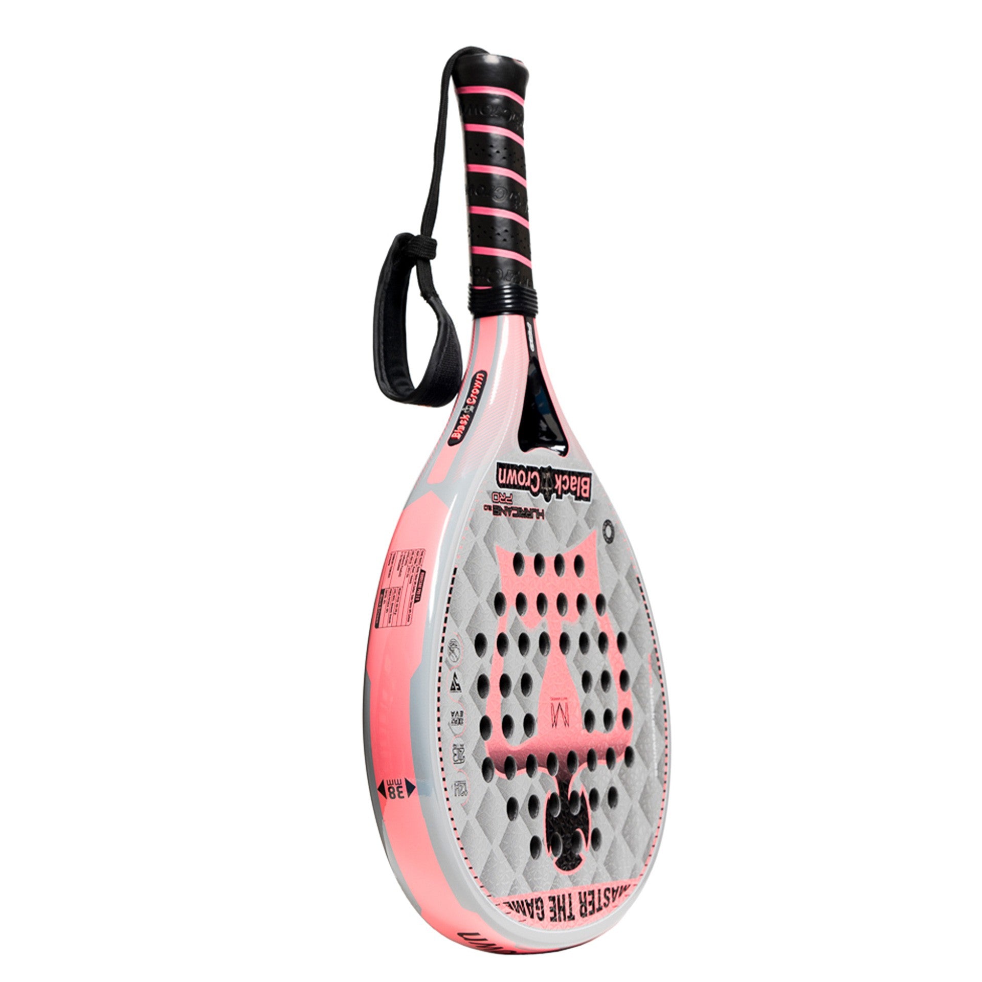 PADDLE RACKET BLACK CROWN HURRICANE PRO 2.0