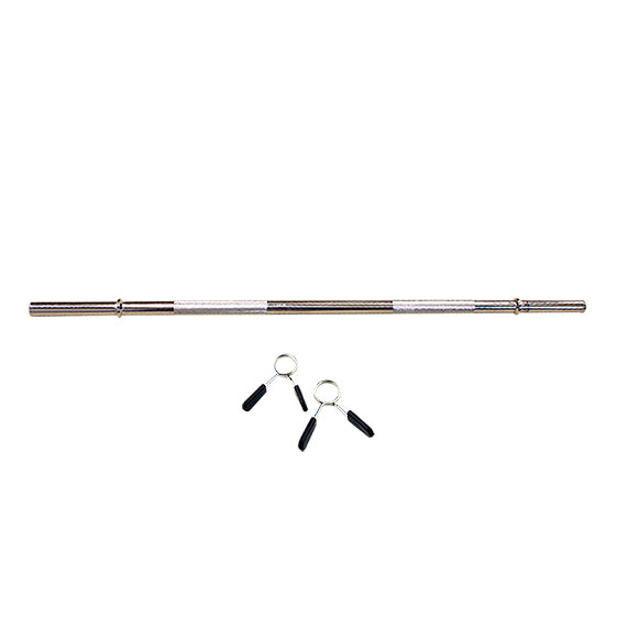 BARBELL LIFTING BAR 2.00 METERS WITH SPRING COLLARS
