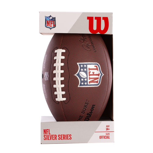BALLON DE FOOTBALL AMÉRICAIN WILSON NFL DUKE REPLICA - AVEC PRÉSENTOIR -