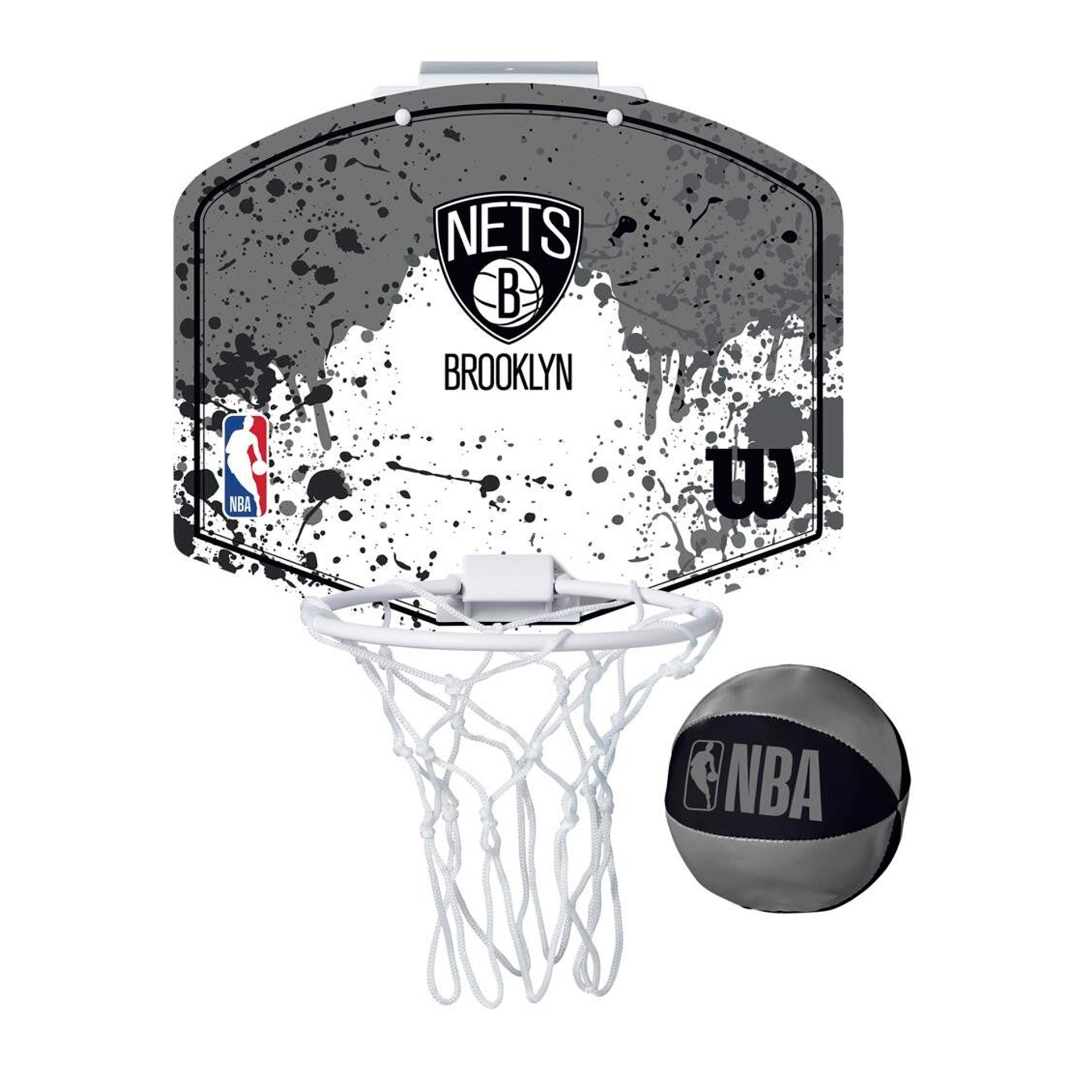 ENSEMBLE MINI PANIER WILSON TEAM MINI HOOP NBA NETS