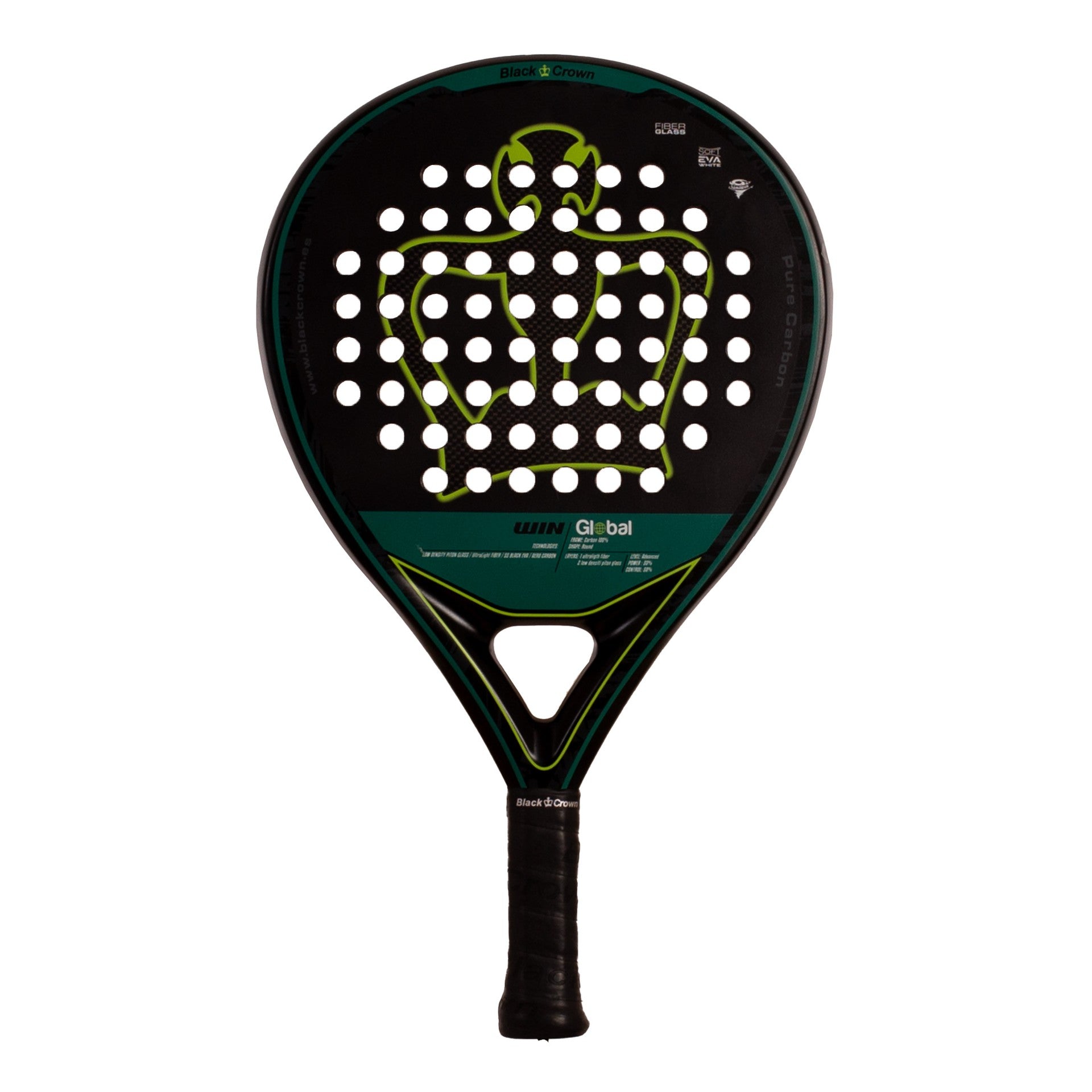 PALA DE PÁDEL BLACK CROWN WIN GLOBAL