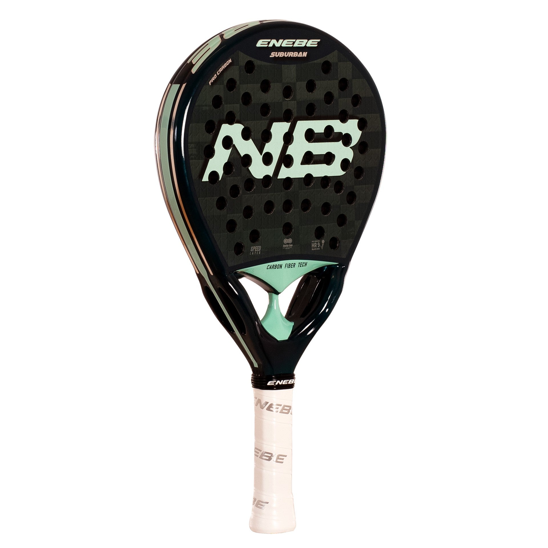 RAQUETTE DE PADEL ENEBE SUBURBAN GREEN 12K