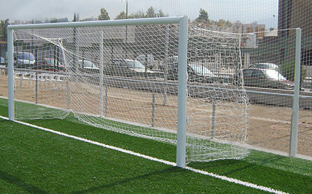 SET OF 2 SOCCER GOAL NETS FOR 11-A-SIDE, 3MM, PREMIUM LINE, BOX-SHAPED