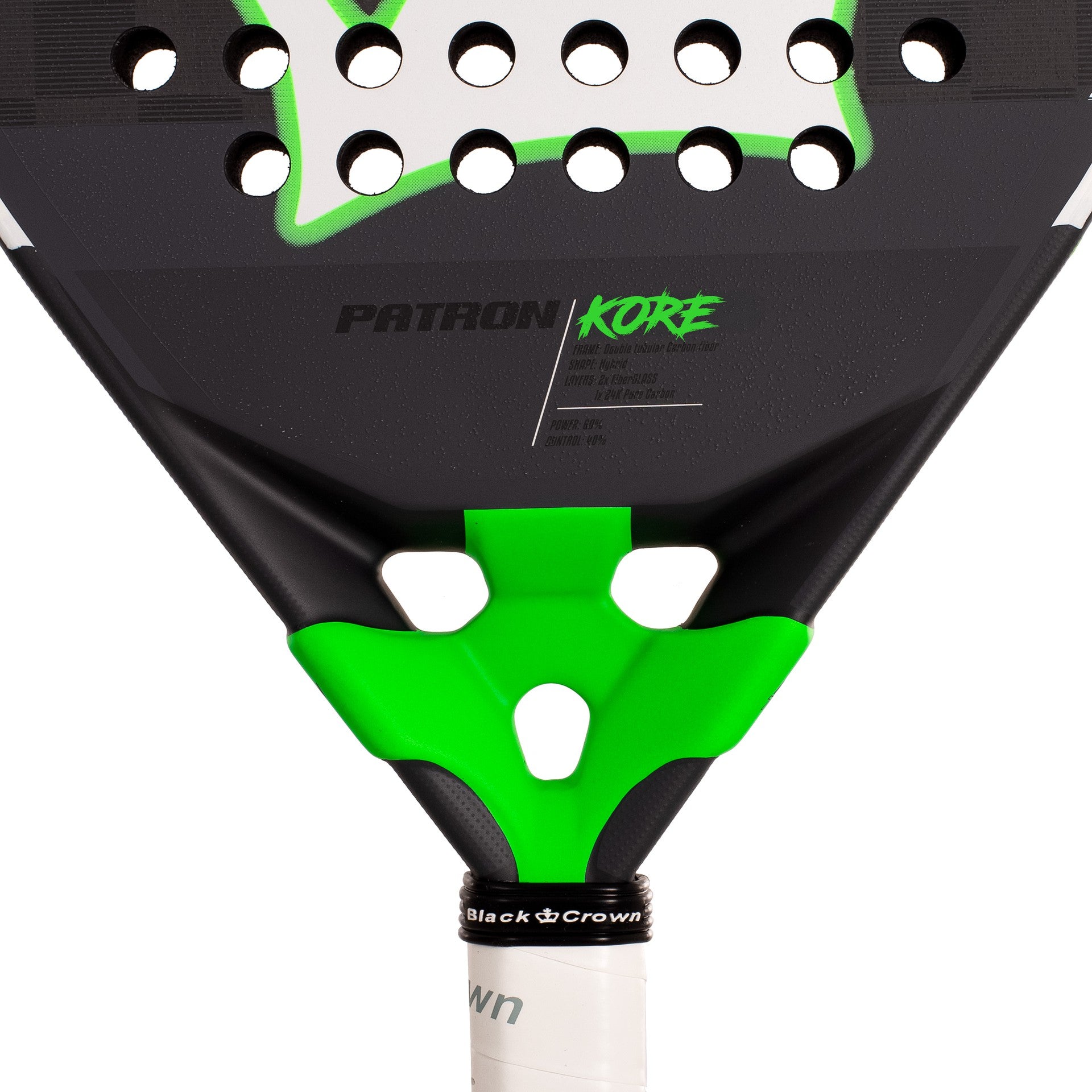 BLACK CROWN PATRON KORE PADEL RACKET