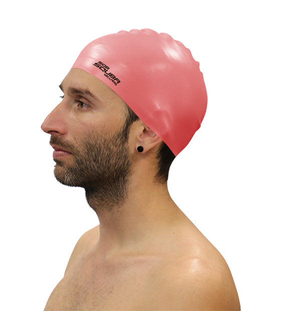 LOT 10 BONNETS DE NATATION EN SILICONE SQUBA