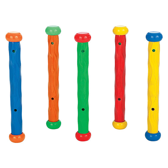 SET OF 5 FLEXIBLE DIVING STICKS