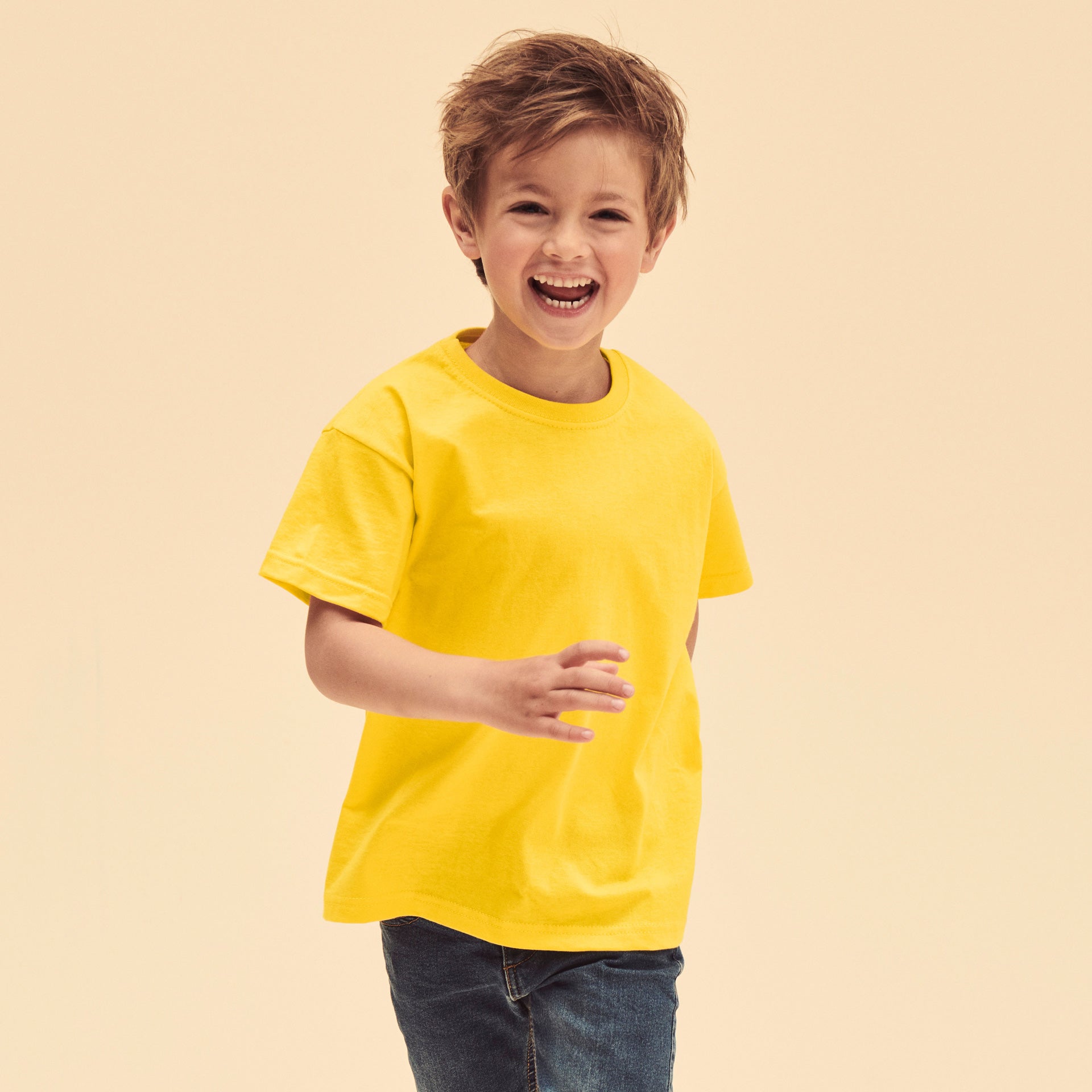 TEE-SHIRT FRUIT OF THE LOOM VALUEWEIGHT ENFANT
