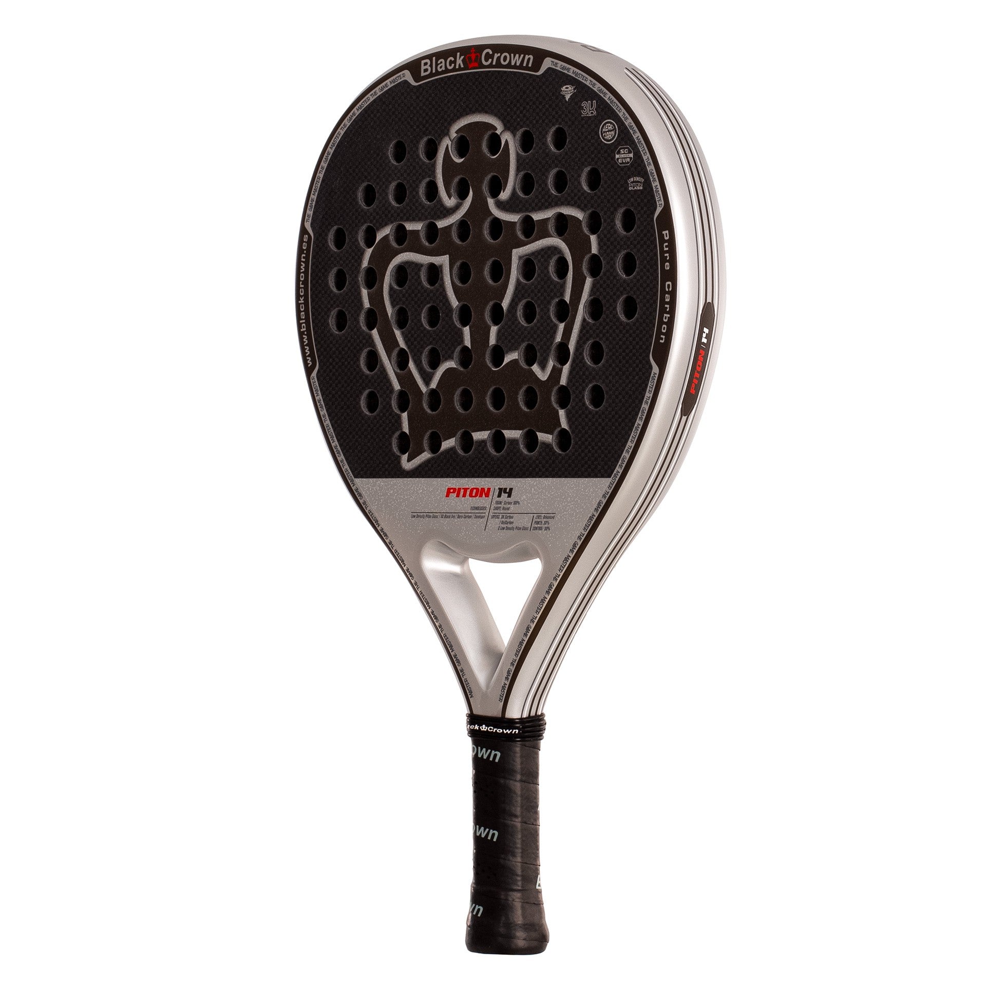 PADDLE RACKET BLACK CROWN PITON 14