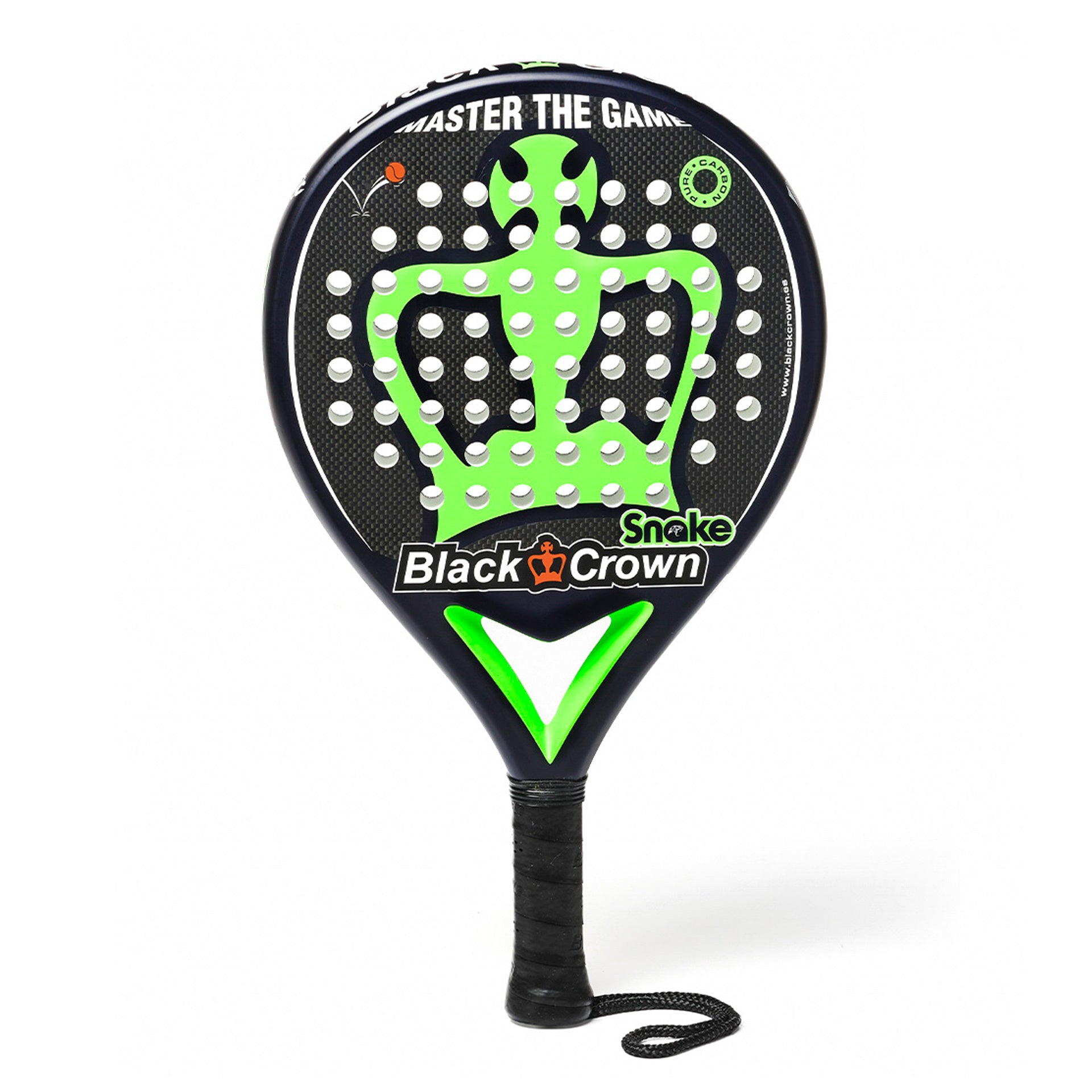 RAQUETTE DE PADEL BLACK CROWN SNAKE