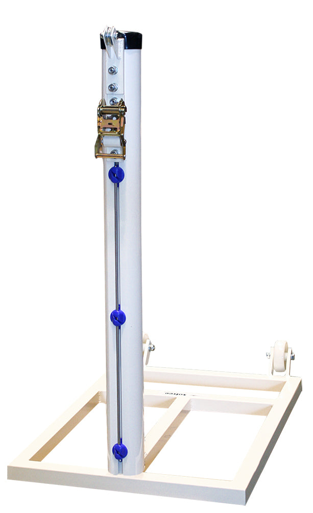 MOVABLE ALUMINUM TENNIS POSTS Ø 90MM