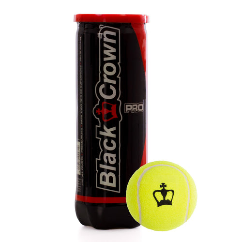 BLACK CROWN PRO PADDLE BALL 3-BALL CAN